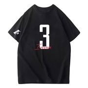 答案艾弗森crossover之王短袖T恤篮球运动艾佛森宽松定制半袖t恤