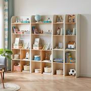 林氏儿童书柜收纳柜现代简约家用客厅格子柜自由组合家具AH2X木业