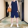 球衣篮球男夏季冰丝速干无袖，t恤球服跑步运动健身晨跑篮球服套装
