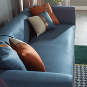 轻奢科技布皮沙发垫防滑四季通用北欧简约现代全包沙发套罩