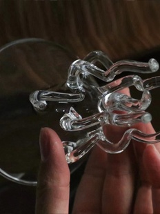 一枚橙 创意欧式章鱼八爪鱼造型水晶鸡尾酒杯创意酒杯个性礼物