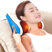 颈部颈椎理疗全身 脊椎按摩仪器 护颈枕电动热疗充电式 按摩枕头