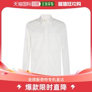 香港直邮Rick Owens 男士乳白色棉质衬衫