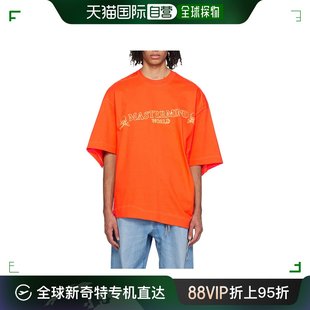 香港直邮潮奢mastermindjapan，男士平纹针织短袖，t恤mw24s12