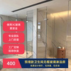 深圳无框淋浴房玻璃卫生间隔断卡槽干湿分离淋浴隔断定制淋浴房