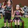 六一儿童苗族演出服装男女童少数民族，彝族幼儿园表演服饰瑶族