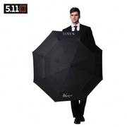 511雨伞男士折叠全自动超大长柄，接片双层暴雨专用511直柄大雨伞