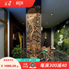泰国木雕挂件实木雕花，板客厅背景墙大象壁饰，餐厅中式仿古装饰壁挂