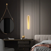 全铜现代简约卧室床头壁灯跨境个性创意客厅背景灯工厂灯具