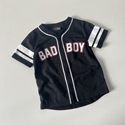 美式 速干棉质男童 中小童 短袖T恤 棒球服2-6岁