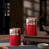 小号方形茶叶罐马口铁罐通用复古红茶绿茶白茶茶叶包装盒空盒定制