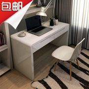 电脑桌现代简约白色钢琴，烤漆小户型卧室，写字台家用台式办公书