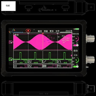 璞石超便携触屏示波器，手持mini双通道1g采样率，超大存储深度*