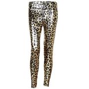 Bright leopard print high-rise leggings亮色豹纹 高腰打底长裤