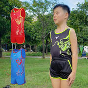 儿童田径服 小学生田径运动服套装 男女童跑步训练服跨栏服比赛服