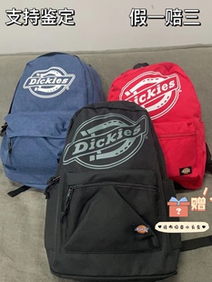 dickies经典印花大logo潮流大容量，书包背包双肩包男女同，款情侣款