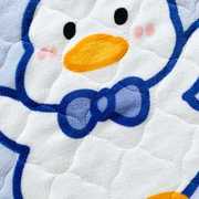 珊瑚绒夹棉加厚床笠牛奶绒法莱绒卡通儿童上下床薄床垫保护套