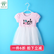 女宝宝连衣裙夏装一3四五岁婴儿童装女童洋气裙子儿童夏款公主裙