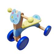 跨境木质迷你滑板儿童四轮平衡车卡通宝宝学步车实木室内滑行车