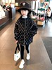 女童秋冬装加绒加厚外套2021韩版洋气儿童装中大童秋冬季风衣