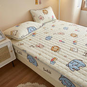 定制加厚全棉床垫保护罩单人床沙发床儿童榻榻米垫子夹棉床笠单件