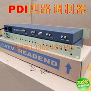 pdiRVA-4四路隔频调制器宾馆酒店射频转换器PDI电视系统机房设备