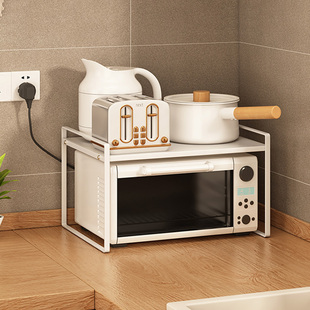 小烤箱置物架迷你厨房小型微波炉架子日式电饭煲台面收纳架小尺寸