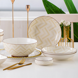 陶瓷碗单个家用吃米饭碗汤碗面碗2023釉下彩餐具自由搭配碗盘