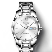 钨钢防水品牌镂空全自动机械，男士手表瑞士女士精钢夜光国产腕表
