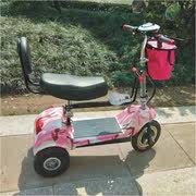 便携可折叠电动三轮车成人女士，老年代步家用带娃锂电踏板电瓶车