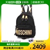 香港直邮潮奢 Moschino 莫斯奇诺 女士字母徽标双肩包