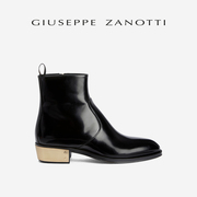 明星同款Giuseppe Zanotti GZ男士FW23秋冬时尚短靴