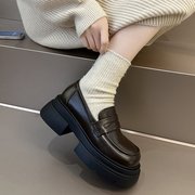 英伦风复古小皮鞋女日系软妹风单鞋2024春季时尚法式玛丽珍鞋