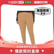 calvin kleinPlus 女式直筒中腰九分裤 - 行李箱 美国奥莱直