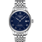 tissot天梭手表，力洛克系列蓝色，机械男表t006.407.11.043.00