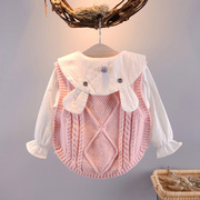 韩版女童外套春装宝宝上衣潮，0-1婴儿长袖，衣服儿童春季2-3岁小女孩