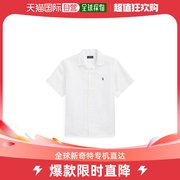 香港直邮潮奢 Polo Ralph Lauren Polo 拉夫 劳伦 男士亚麻衬衫