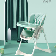 儿童餐椅可折叠轻便携家用宝宝学坐饭桌可调节多功能婴儿带轮座椅