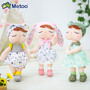 metoo咪兔安吉拉娃娃春夏版，公仔儿童玩偶，外贸跨境毛绒玩具