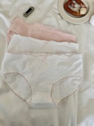 日系甜美可爱纯色棉裆透气轻薄舒适低腰少女内裤学生三角裤