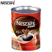 雀巢黑咖啡醇品无蔗糖，添加无奶速溶纯黑咖啡粉，原味罐装500g罐