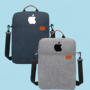 适用苹果iPad Pro11/12.9英寸平板电脑单肩背包air4 5 6代10.10.9寸内胆加绒保护套简约收纳手提袋防水防震