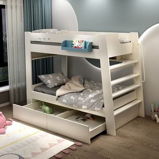 上下床平行儿童床床大人，双层床两层多功能高低，床上下铺同宽子母床