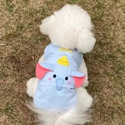 夏季狗衣服薄款宠物，衣服透气卡通狗背心猫，衣服泰迪比熊衣服