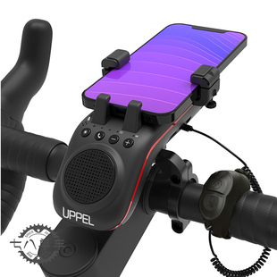 手机充电支架多功能铝合金骑行GPS导航架山地自行车防震固定支架