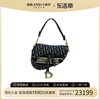 中古dior迪奥女包a级，95新saddlebag马鞍单肩包时尚休闲brandoff