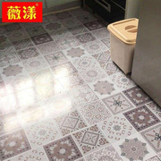 厨房地砖卫生间防水地板贴地贴自粘厕所地面防滑耐磨瓷砖贴遮丑