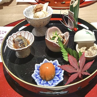 日本怀石会席板前料理陶瓷餐具小吃碟前菜碗珍味盅刺身拼盘套餐碟