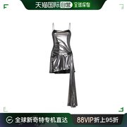 香港直邮diesel迪赛女士，d-blas垂坠拼接金属，色连衣裙a120550