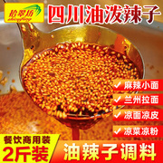 四川油辣子商用1000g麻辣味，重庆红油辣椒油，调料上色油泼辣子